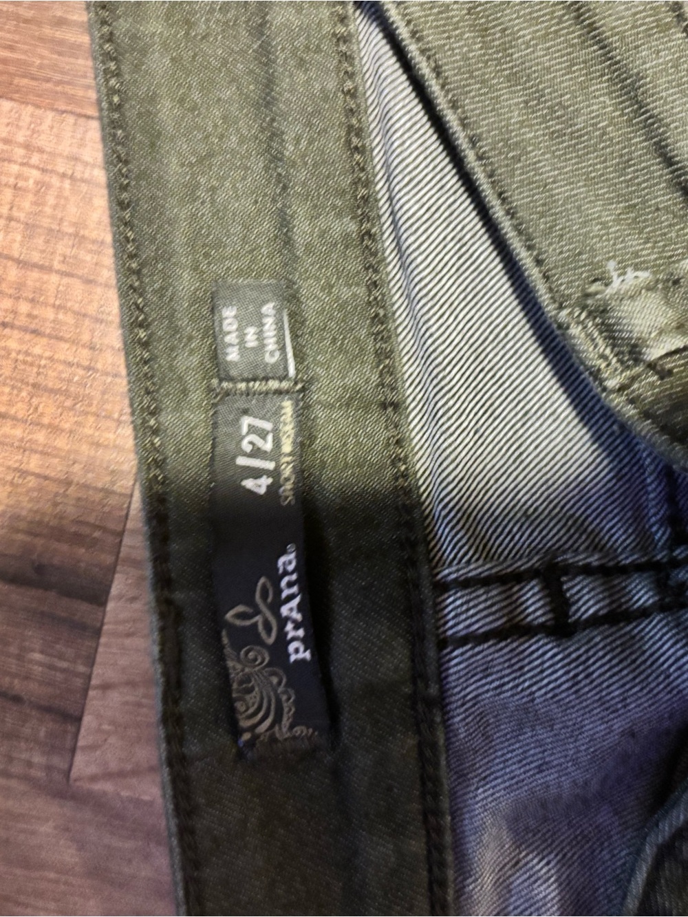 Prana Olive Utility Pants - Picture 2 of 3